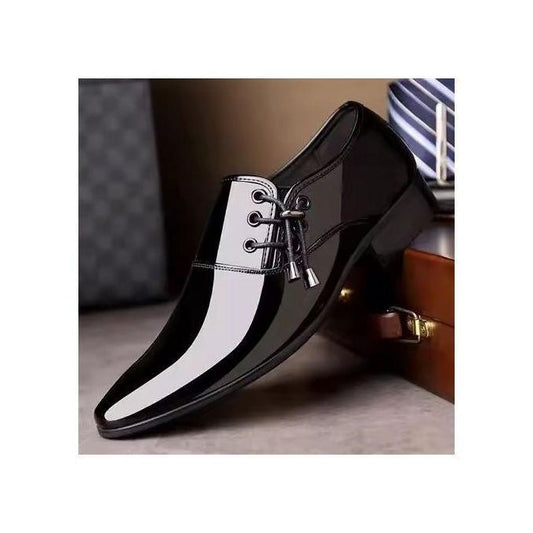 Chaussures Habillées En Cuir Verni Pour Hommes/chaussures En Cuir Classiques De Style Britannique -