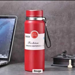 Gourde isotherme intelligente à double paroi en acier inoxydable 316 de 800 ml/1 000 ml