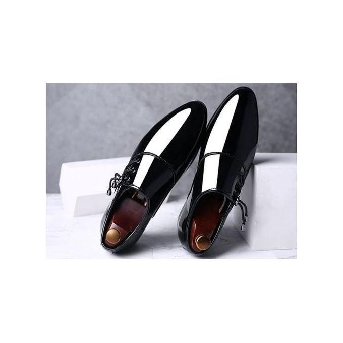 Chaussures Habillées En Cuir Verni Pour Hommes/chaussures En Cuir Classiques De Style Britannique -